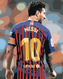 Malování podle čísel - MESSI - 80x100 cm, vypnuté plátno na rám