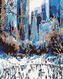 Malování podle čísel - BRUSLENÍ V NEW YORKU - 80x100 cm, vypnuté plátno na rám