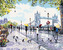 Malování podle čísel -  LIDÉ U TOWER BRIDGE (RICHARD MACNEIL) - 80x100 cm, vypnuté plátno na rám