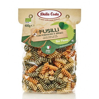 Dalla Costa Těstoviny Tricolore Fusilli BIO 400 g