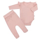 2-dílná kojenecká souprava New Baby Practical růžová holka - velikost 62 (3-6m)