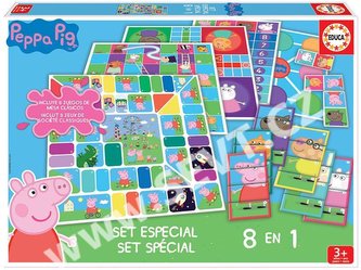 Soubor her Prasátko Peppa 8v1