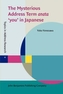 The Mysterious Address Term anata 'you' in Japanese