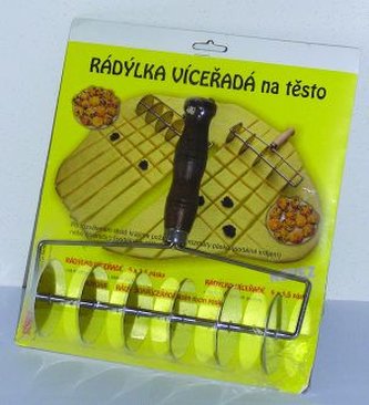 Rádélko víceřadé 5x3,5 cm SONIX