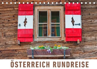 Österreich Rundreise (Tischkalender 2022 DIN A5 quer)