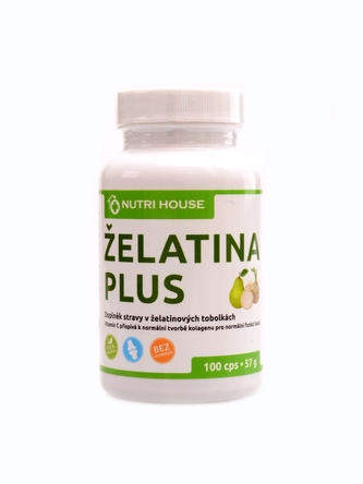 Nutrihouse - Želatina Plus 100 kapslí