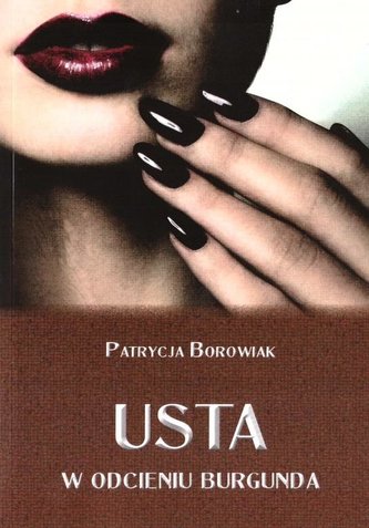Usta w odcieniu burgunda