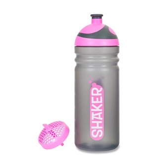 R&B Zdravá lahev SHAKER růžový 0,7 l