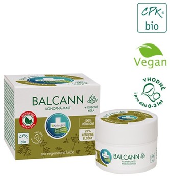 Annabis BIO Balcann konopná mast - 50 ml
