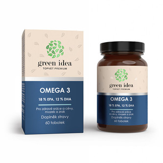 Topvet OMEGA 3 gelové kapsle 60 ks