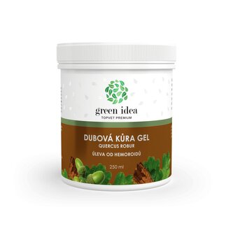 Topvet Dubová kůra masážní gel 250 ml