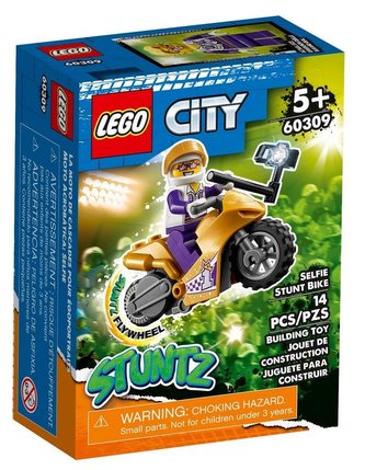 LEGO City 60309 Kaskadérská motorka se selfie tyčí