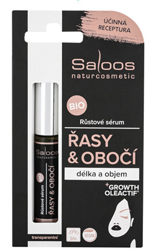 Saloos Růstové sérum na řasy a obočí BIO 7 ml Saloos Růstové sérum na řasy a obočí BIO 7 ml
