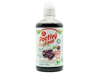 CukrStop Sirup se sladidly z rostliny stévie - šťavnatá višeň 650 g