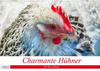 Charmante Hühner (Wandkalender 2022 DIN A3 quer)