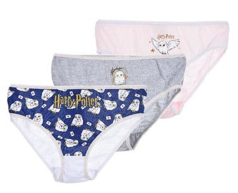 SADA 3 KS KALHOTKY HARRY POTTER - velikost 6-8