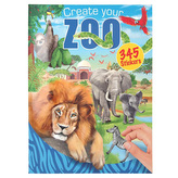 Kreativní sešit Create Your, ZOO, 345 samolepek, 0411416_A