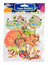 Pěnové samolepky zvířátka v sáčku