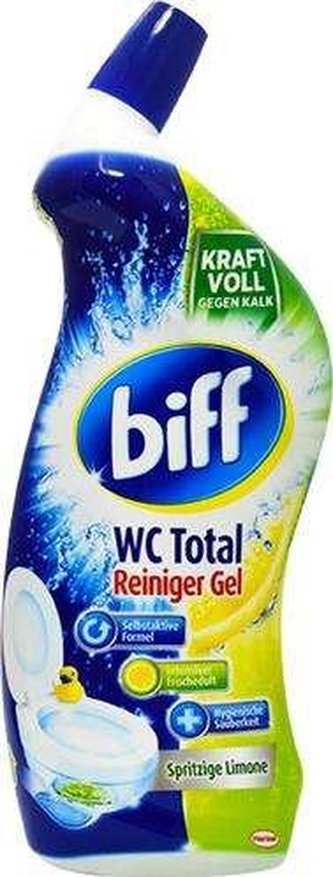 Biff 750ml WC Total gel do WC Spritzige Limone