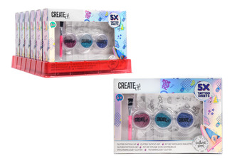 Tetovací sada třpytivá