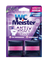 WC Meister kostka do splachovače 2x50g - vůně levandule