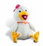 Veselé plyšové kuřátko se zvuky