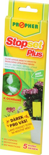 Stopset desky Plus - 20x6 cm žluté (5 ks)