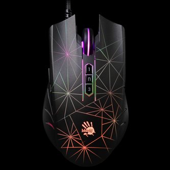 A4tech herní myš BLOODY P81S, ANIMATION GAMING, 8000DPI, USB, STARLIGHT, Core 3