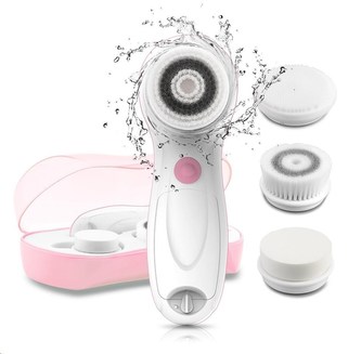 TOUCHBeauty 0759A Čistící kartáč na pleť 3v1 růžový TOUCHBeauty 0759A Čistící kartáč na pleť 3v1 růžový