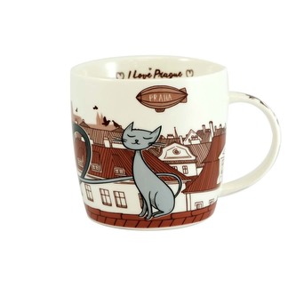 Hrnek porc. 300 ml, kočky v Praze