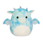 SQUISHMALLOWS Modrý drak - Keith, 30 cm
