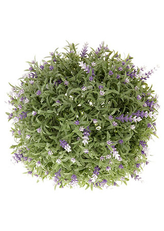 Koule levandulová, plastová dekorace