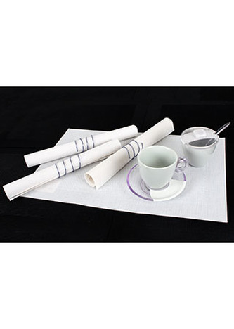 Prostírání plastové - bílé 30x45cm