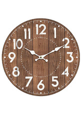 Hodiny nástěnné MDF, 34cm