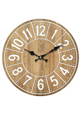 Hodiny nástěnné MDF, 34cm