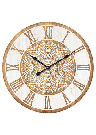 Hodiny nástěnné MDF, 34cm