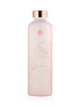 EQUA Mismatch Bloom 750 ml designová luxusní ekologická skleněná lahev na pití