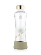 EQUA Metallic Gold 550 ml skleněná ekologická lahev na pití