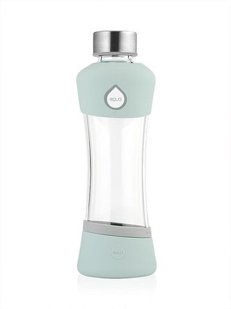 EQUA Active Mint 550 ml skleněná ekologická lahev na pití