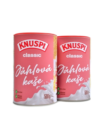 Knuspi - Rychlá kaše jáhlová 1000 g Knuspi - Rychlá kaše jáhlová 1000 g