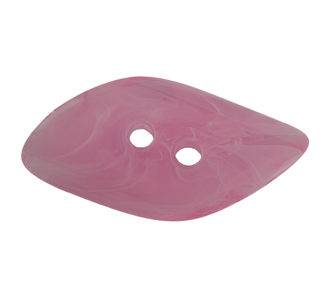 Knoflík - růžová - 16x32 mm