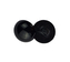 Knoflík pecka - černá - prům. 11 mm
