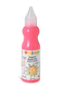 Temperová barva 3D PRIMO FLUO, 50ml, lahvička s tenkým hrotem, růžová
