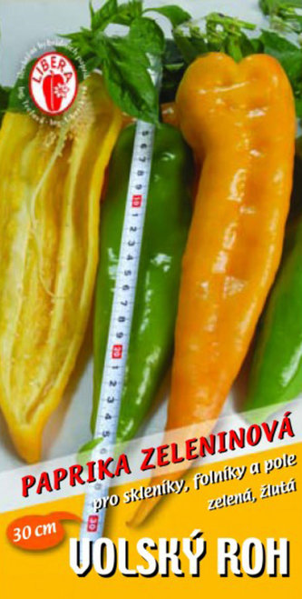Paprika - Volský roh  15-20 semen