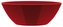 Obal Brussels Diamond Oval - lovely red 20 cm
