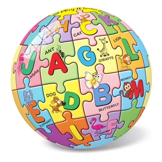 Míč Puzzle Abeceda