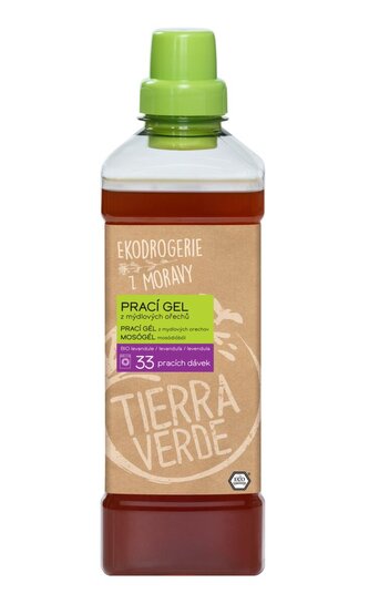 Tierra Verde Prací gel s BIO levandulí - INOVACE (1 l)