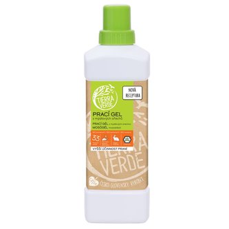 Tierra Verde Prací gel s BIO pomerančem - INOVACE (1 l) Tierra Verde Prací gel s BIO pomerančem - INOVACE (1 l)
