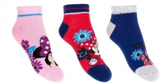 SADA 3 KS PONOŽKY MINNIE - velikost 31-34