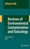 Reviews of Environmental Contamination and Toxicology Volume 206